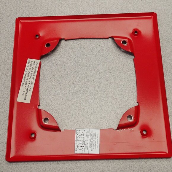 Metal Fire Alarm Trim Ring- could be used for photo frame or art project - Picture 5 of 6